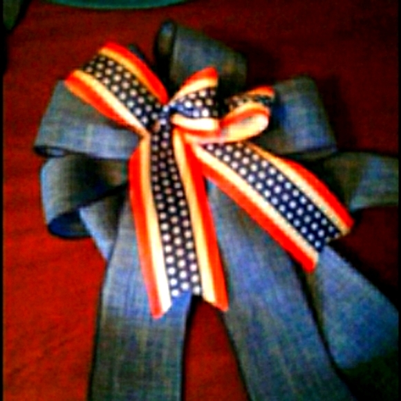 DIY BOW Wreath Gift Package Patriotic FINAL SALE - Picture 3 of 4